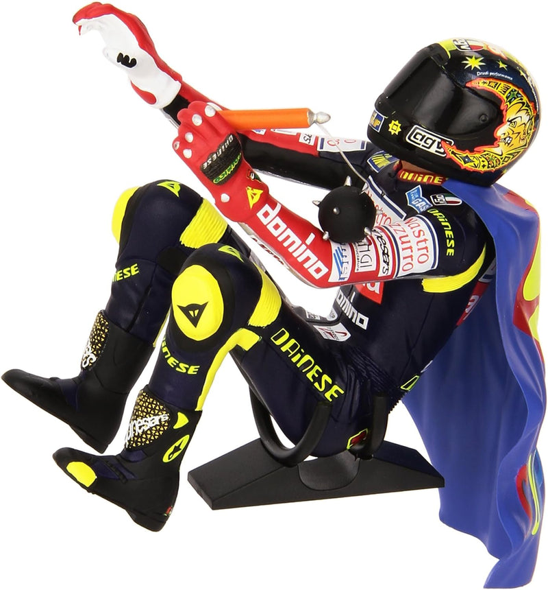 Minichamps 312970146 - Figurine Riding - Valentino Rossi, Massstab: 1:12