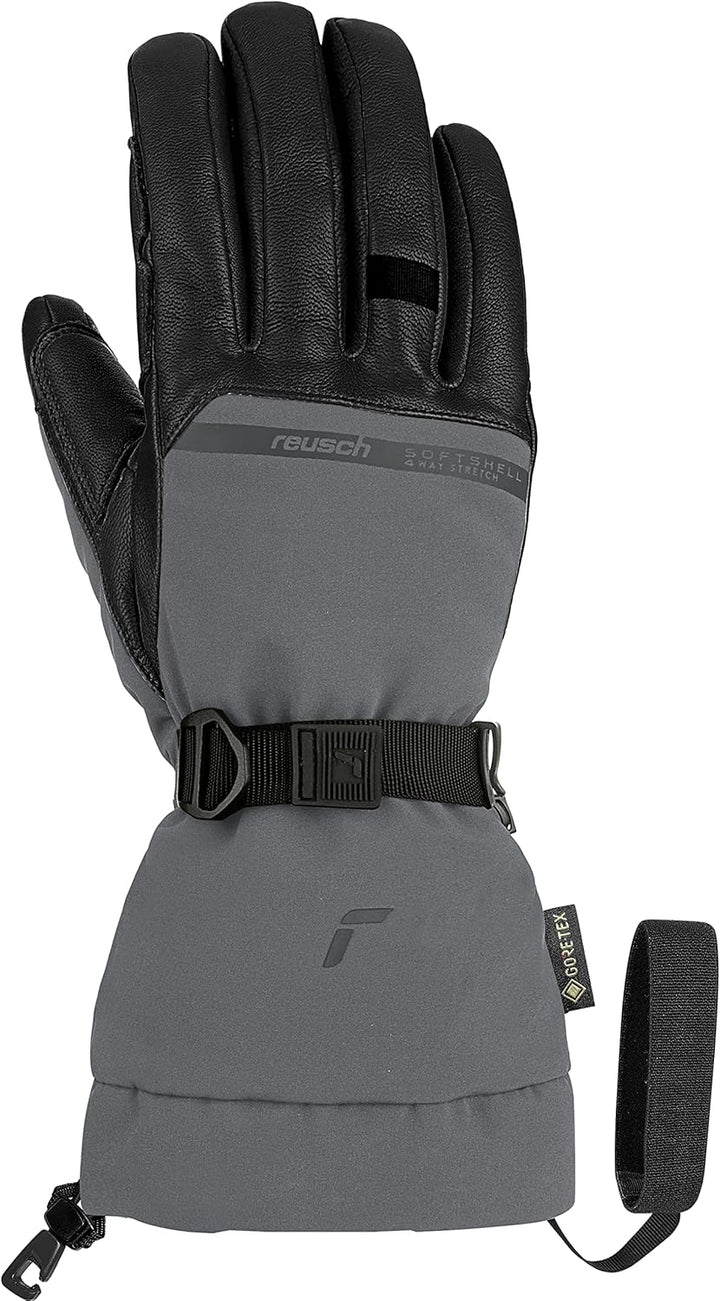 Reusch asphalt / black 7.5, asphalt / black 7.5