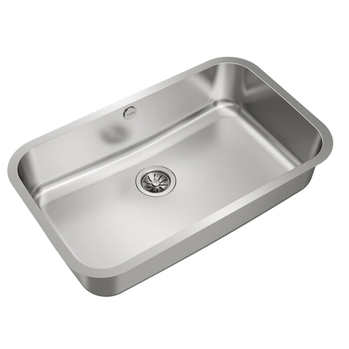 FREGADERO BE - 74.43 Fregadero BE inox cubeta, 200mm, Mueble 90