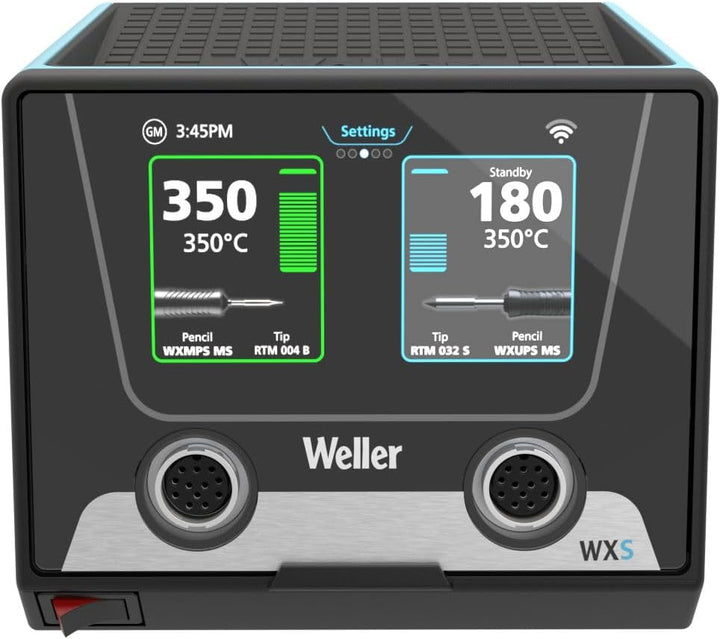 Weller T0053451699 WXsmart Digitale Lötstation 2-Kanal-Versorgungseinheit, 300 W