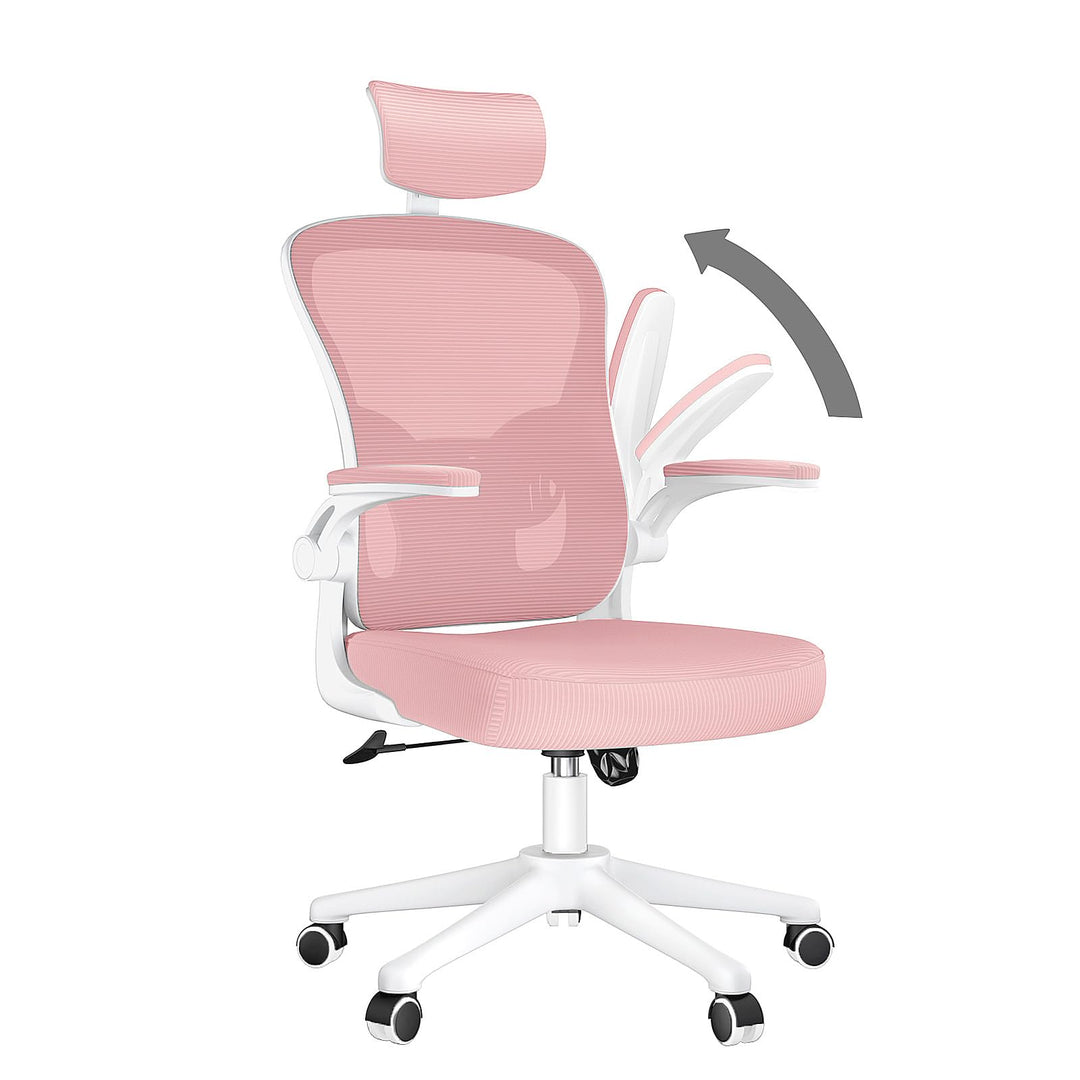 naspaluro Ergonomischer Bürostuhl mit Atmungsaktiver Netzbespannung, Schreibtischstuhl mit Verstellb