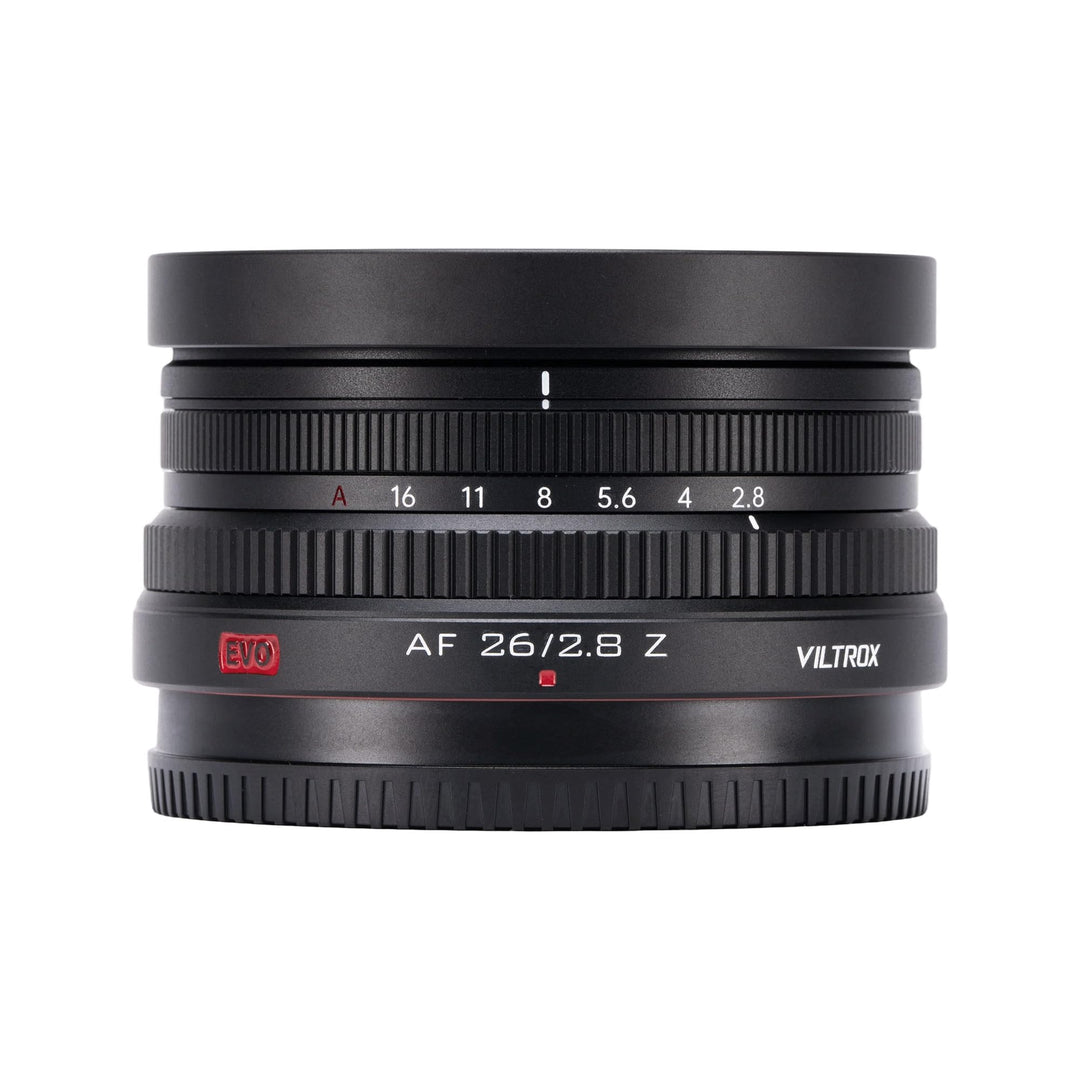 VILTROX 26mm F2.8 EVO Z Pancake Objektiv für Nikon Z | AF 26mm f/2.8 Z, Pancake Autofokus Vollformat