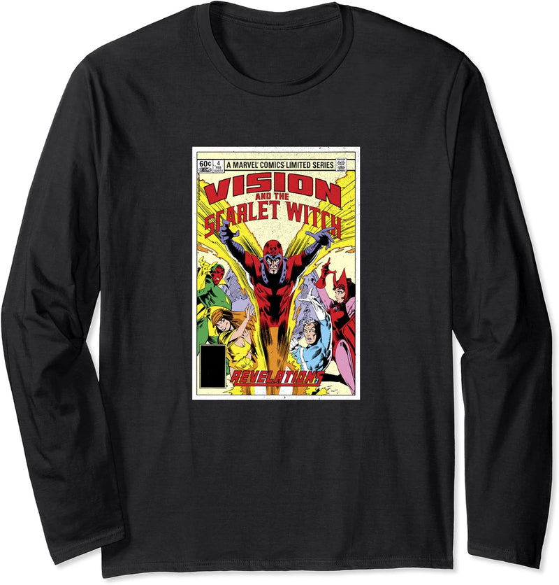 Marvel Vision & The Scarlet Witch Revelations Comic Langarmshirt
