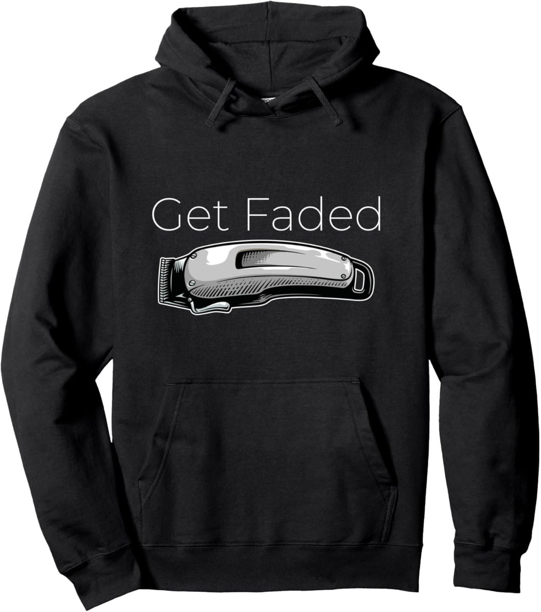 Barber Funny Gift Idea Slogan Pullover Hoodie