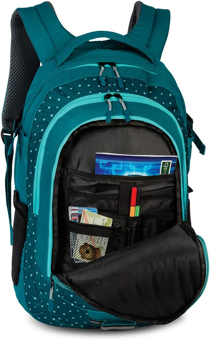 Bestway Rucksack Evolution Air Schulrucksack Laptop-Fach Sportrucksack Freizeitrucksack 26 Liter Gra
