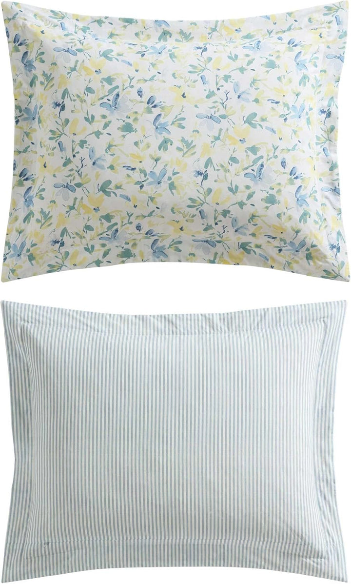 Laura Ashley Home Bettdecken-Set Wendebettwäsche aus Baumwolle, inklusive passenden Kissenbezügen mi