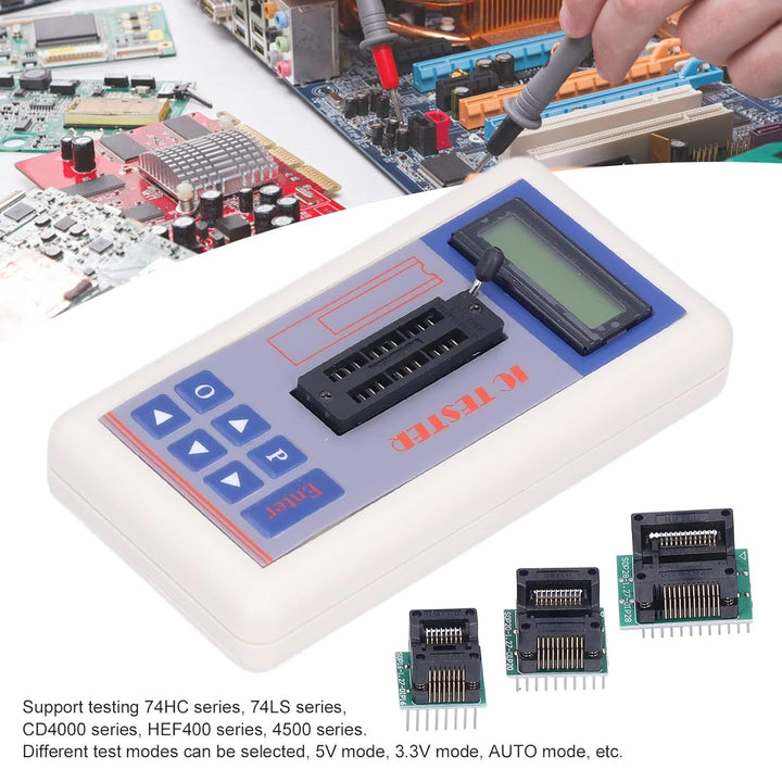 Multifunktionaler Transistortester, TSH-06F IC-Tester für Integrierte Schaltkreise, Wartungstester m