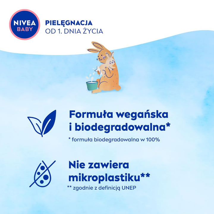 NIVEA BABY Taschentücher Biologisch abbaubar 99% Pure Water, Sparpack, 3 x 57 Stk. 171 stück (1er Pa