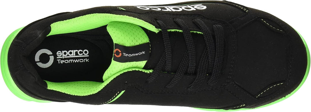 Sparco Nitro Unisex Industrial Shoe 42 EU Schwarz, 42 EU Schwarz