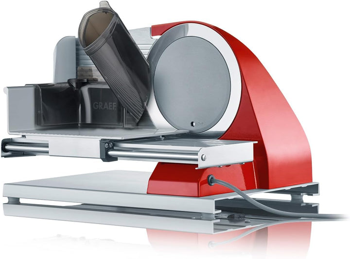 Graef SKS903EU Allesschneider Sliced Kitchen, 185 W, aluminium eloxiert /