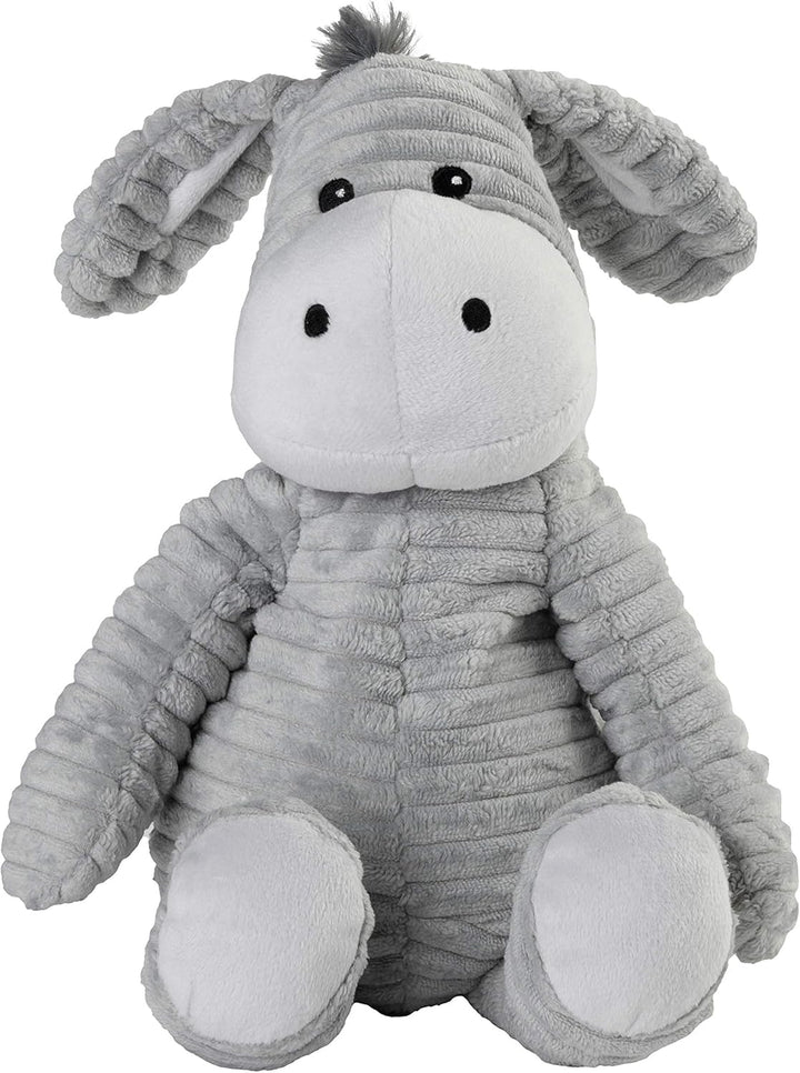 Warmies® Wärmekissen/Stofftier"Pure Esel grau" herausnehmbare Hirse Lavendelfüllung 33cm 550g