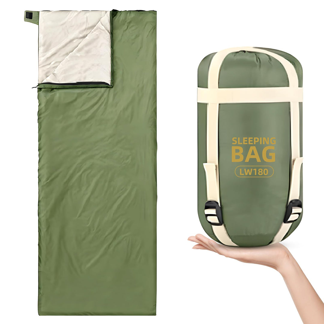 Ultraleichter Sommerschlafsack, Schlafsack Sommer 680g 190 x 75 cm, Schlafsack Ultraleicht Kleines P