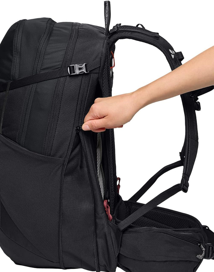 VAUDE Unisex Wizard 24+4 Rucksäcke20-29L Mittelgrosse Schwarz, Mittelgrosse Schwarz