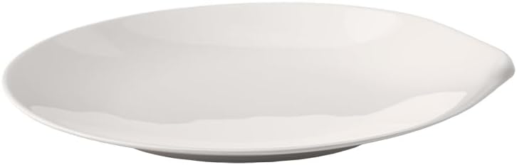 Villeroy und Boch Flow Speiseteller 28 x 27 cm, Premium Porzellan, 28 x 27cm Flow 28x27cm Speisetell