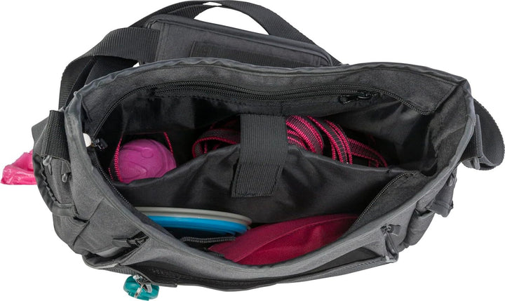 TRIXIE Gassi- und Leckerli-Tasche, 34 × 29 × 9 cm, anthrazit