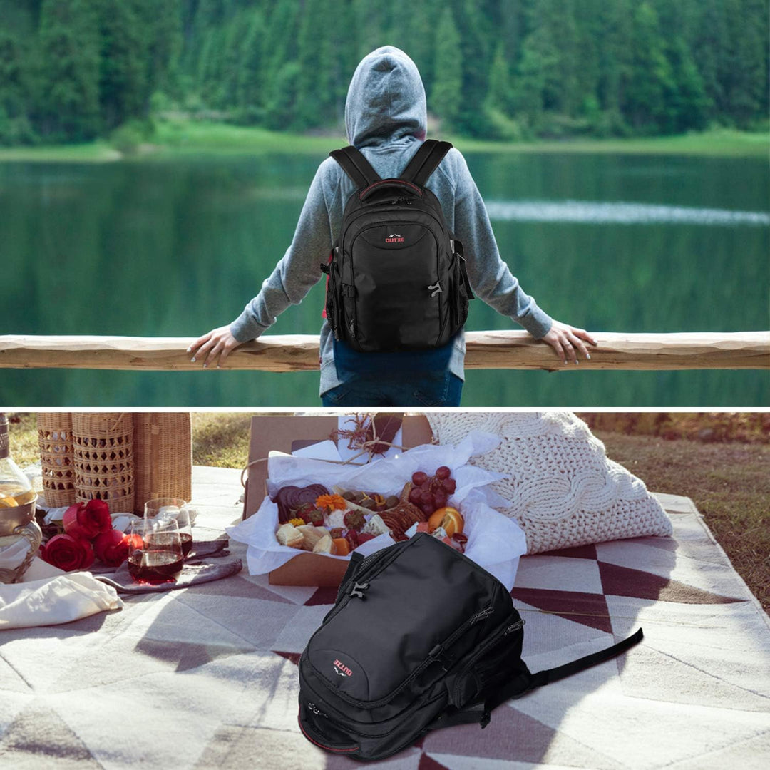 OUTXE kühlrucksack 22L Isolierte Kühltasche für Laptop Lunch Rucksack für die Arbeit Schule Tägliche