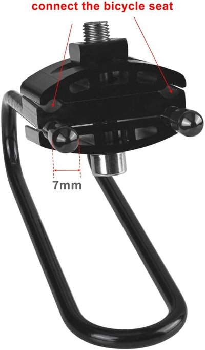 CYSKY Fahrradsitz Stossdämpfer Fahrradsattel Aufhängungsvorrichtung für MTB Mountain Road Freizeit F