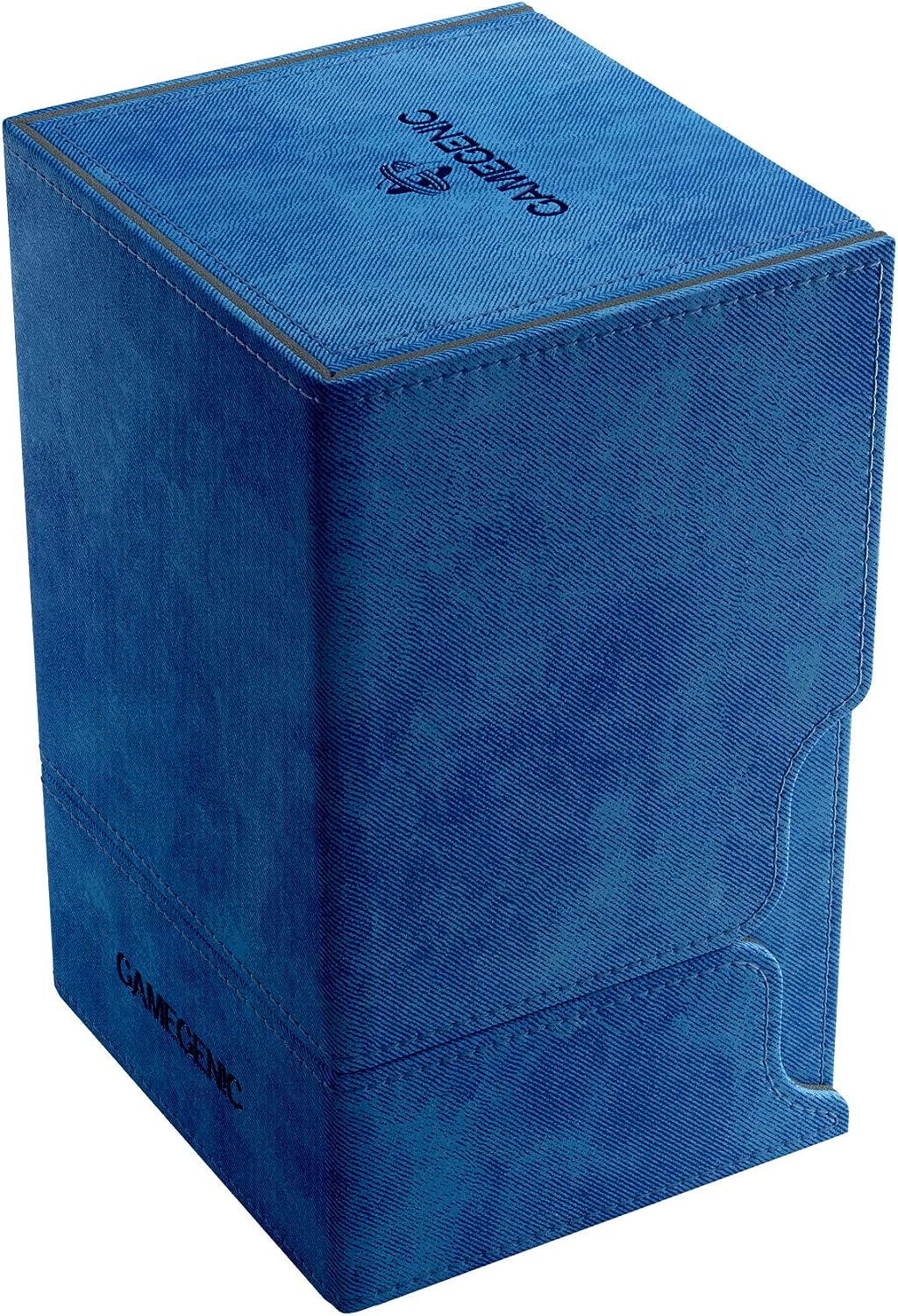 Gamegenic Watchtower 100-Card Convertible Deck Box, Blue Blau, Blau