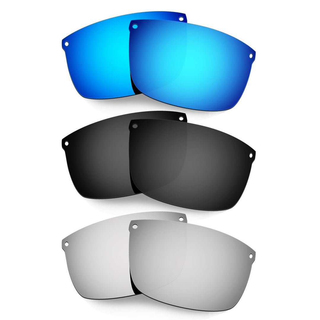 HKUCO Plus Mens Replacement Lenses for Oakley Carbon Blade - 3 Pair