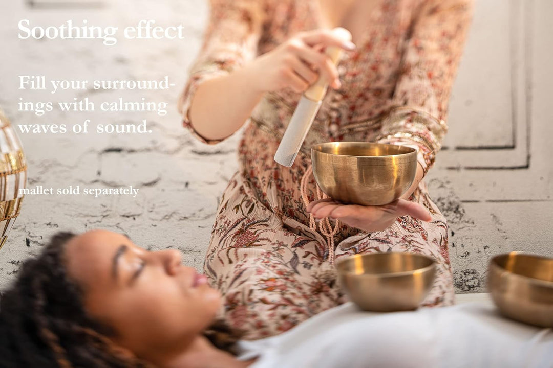 Sonic Energy Universal Singing Bowl – 750g Klangschale für Meditation, Yoga und Sound Healing – inkl