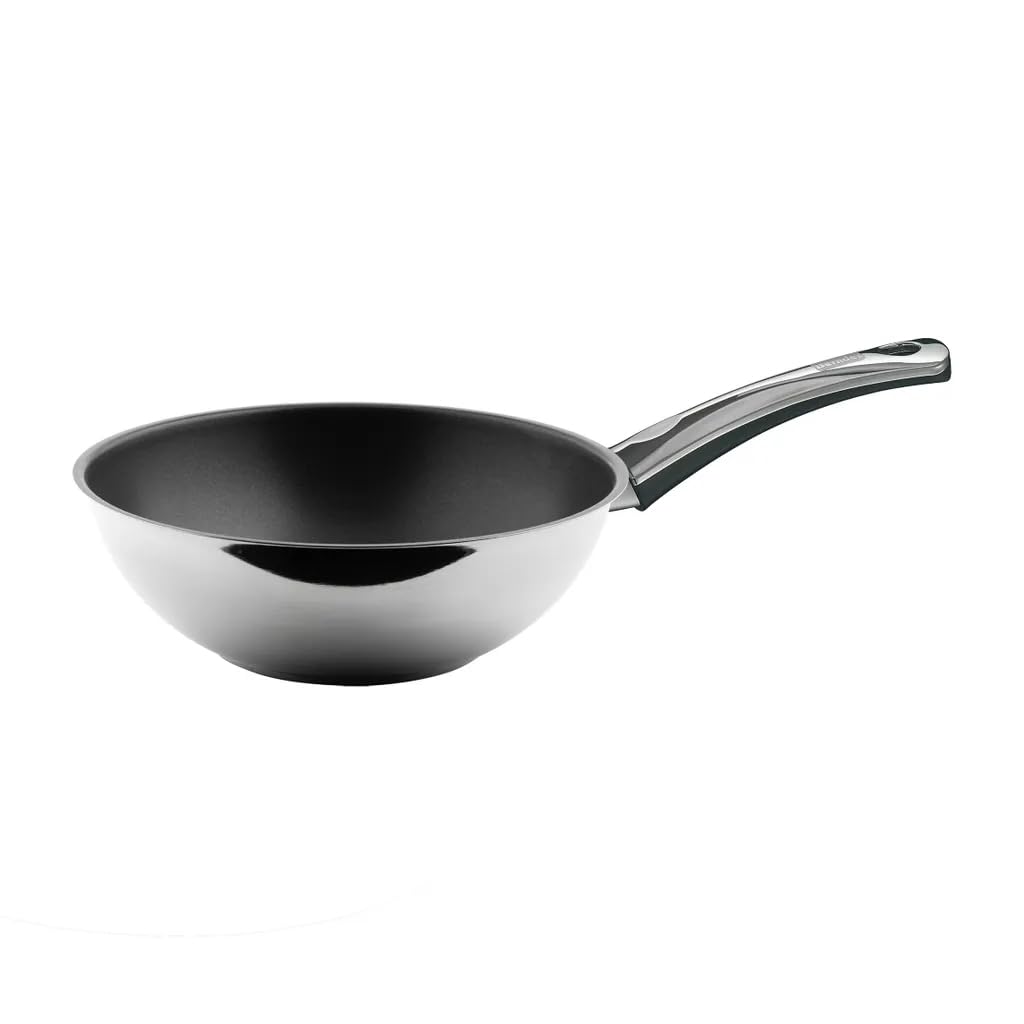 Berndes Injoy Allrounder Stielwok 28 cm – Allherdtauglich – Antihaftversiegelung - Induktionsgeeigne