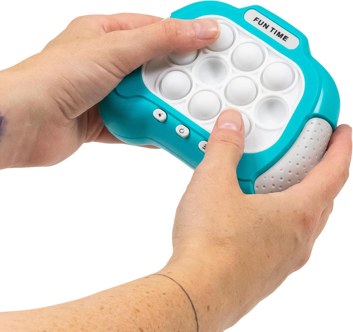 HGL Time Pop Leuchtendes Push-Popper-Spiel, Blau