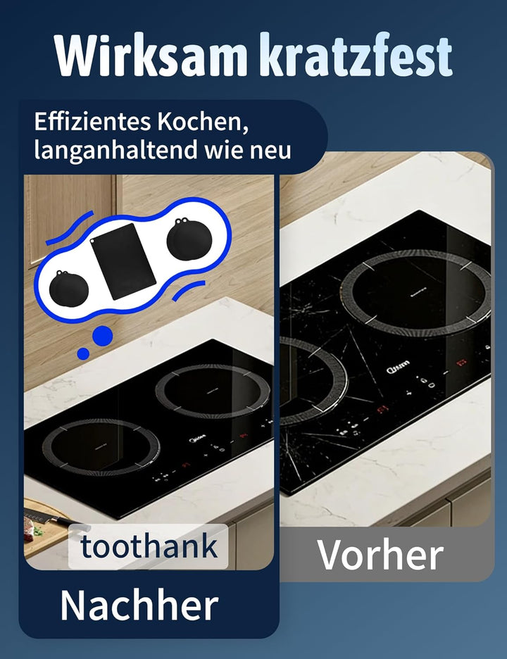 Induktionsschutzmatte, Induktionskochfeld Schutzmatte, Induktionsmatte, Silikon Matte, Hitzebeständi