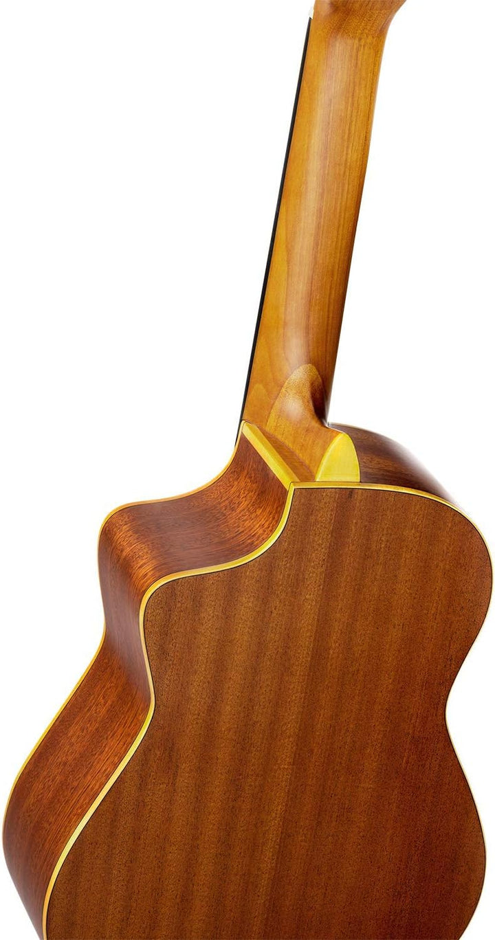 Ortega Guitars Konzertgitarre Requinto Series - deep body - inklusive Gigbag - Massives Zedernholz /