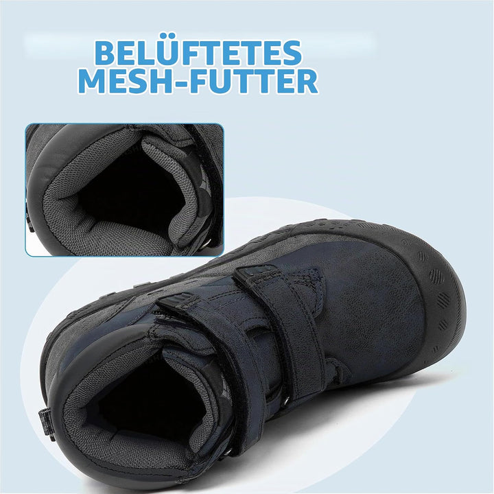 Mishansha Kinder Wanderschuhe rutschfest Leicht Trekking Wanderstiefel für Jungen Mädchen Gr.24-38 2