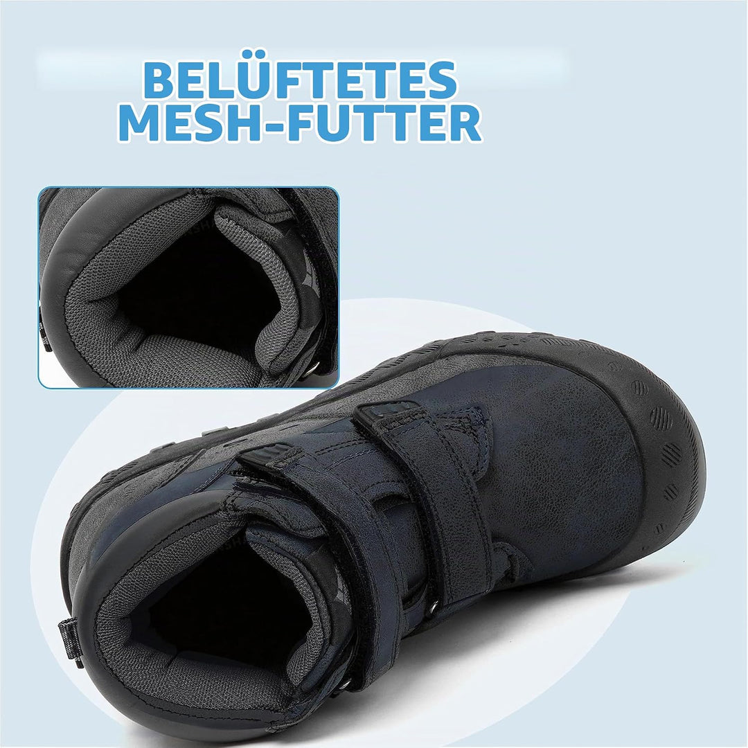 Mishansha Kinder Wanderschuhe rutschfest Leicht Trekking Wanderstiefel für Jungen Mädchen Gr.24-38 D