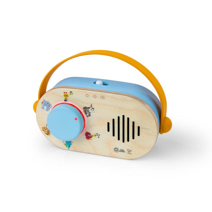 Baby Einstein, Hape Discovery Radio Spielzeugradio – Montessori-inspiriertes Baby-Radio Ab 6 Monaten