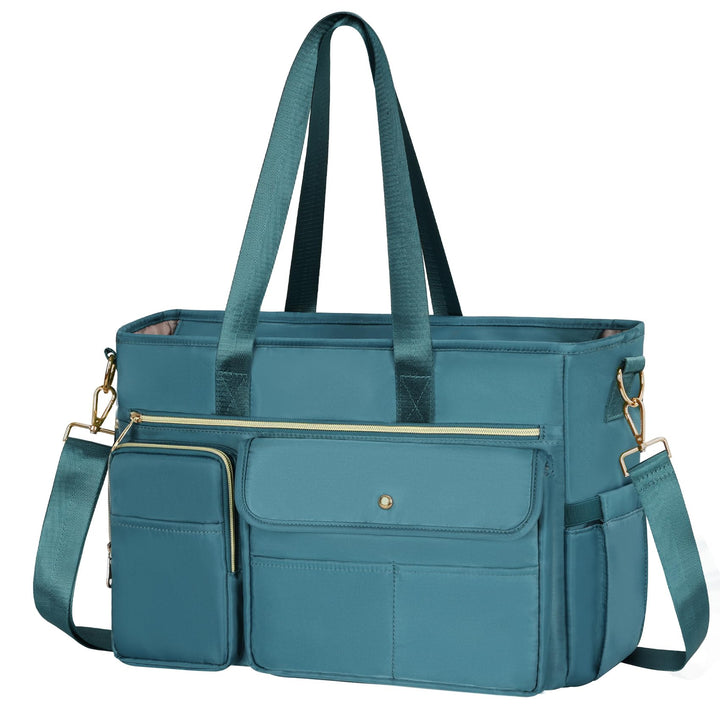 ESTARER Lehrertasche mit Erweiterter Aktenordnertasche,Arbeitstasche mit Fächern für Laptop,Tragbare