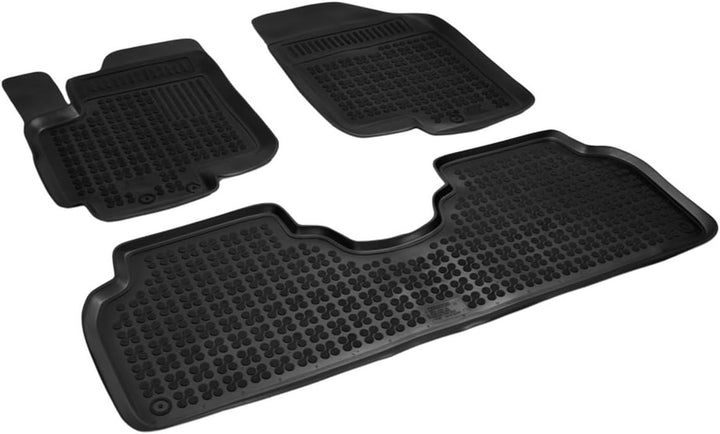 Hohe Gummi Fussmatten passend für Hyundai iX20/Kia Venga ab 2010-2019 AZUGA AZ10300121 Gummimatten A