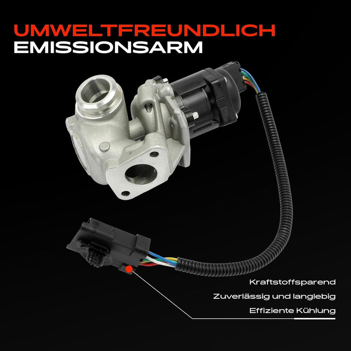 AGR-Ventil Abgasrückführung für Focus C-Max Focus II DA HCP DP S40 II 544 V50 MW 1.6L Diesel 2004-20