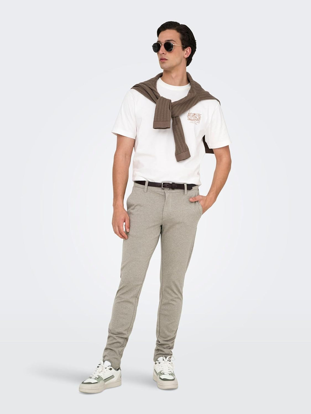 ONLY & SONS Herren Hose 22026326 28W / 32L Fallen Rock, 28W / 32L Fallen Rock
