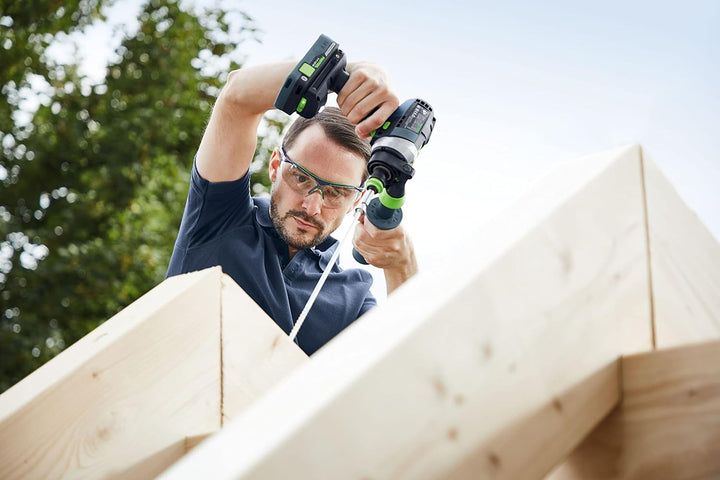 Festool Akku-Schlagbohrschrauber TPC 18/4 5,2/4,0 I-Set QUADRIVE (mit Akkupacks, Schnellladegerät, W