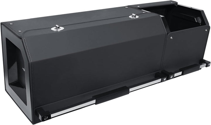 Auto Kofferraum Organizer mit Deckel – Modulares 2-in-1 Aufbewahrungsbox Gross XXL | Stabiler Zuggri