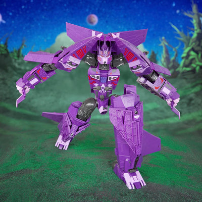 Transformers Legacy Evolution Titan-Klasse Decepticon Nemesis Figur, 60 cm, Sammlerobjekt für Erwach