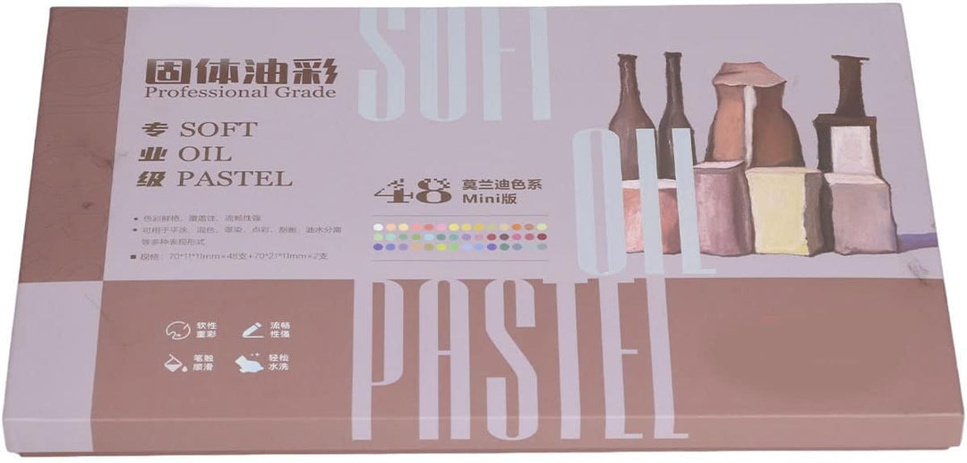 Qcwwy Zeichnen Pastelle Öl Pastelle Vivid Soft Pastelle Pastell Sticks DIY Malen Zubehör für Graffit