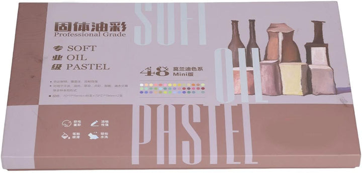 Qcwwy Zeichnen Pastelle Öl Pastelle Vivid Soft Pastelle Pastell Sticks DIY Malen Zubehör für Graffit