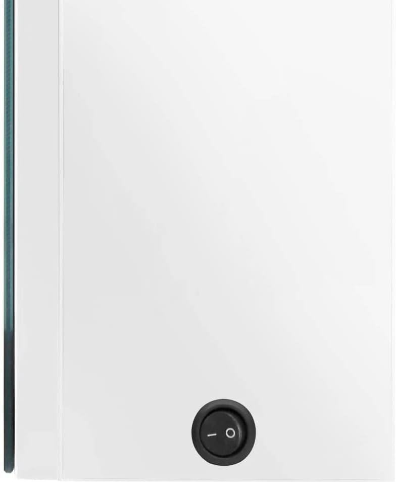 vidaXL LED Bad Spiegelschrank Badezimmerspiegel Badspiegel Spiegel Badschrank Badezimmerschrank Häng
