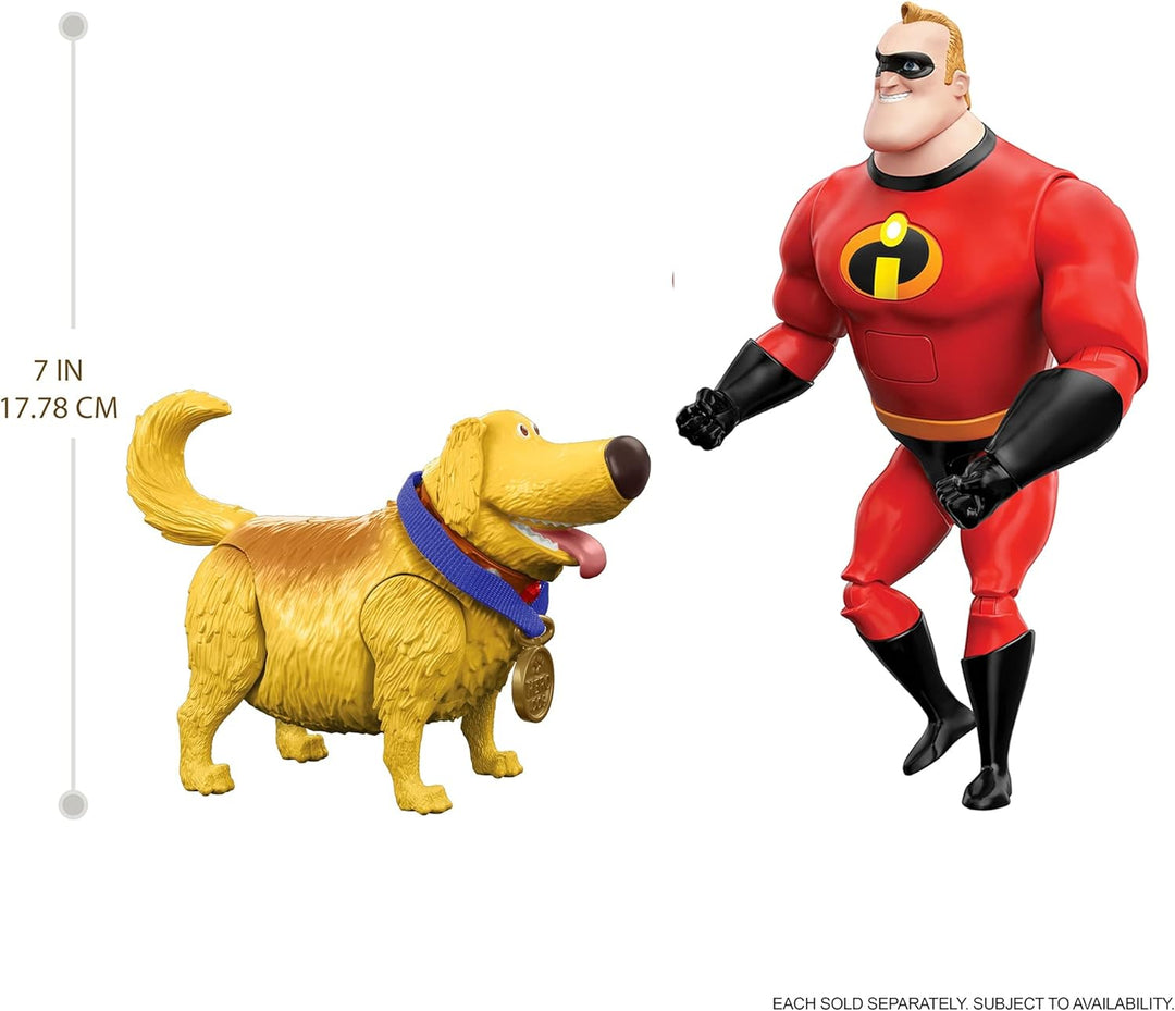Disney Pixar Interactables Dug Sprechende Actionfigur Spielzeug, beweglicher Hunde-Filmcharakter, in