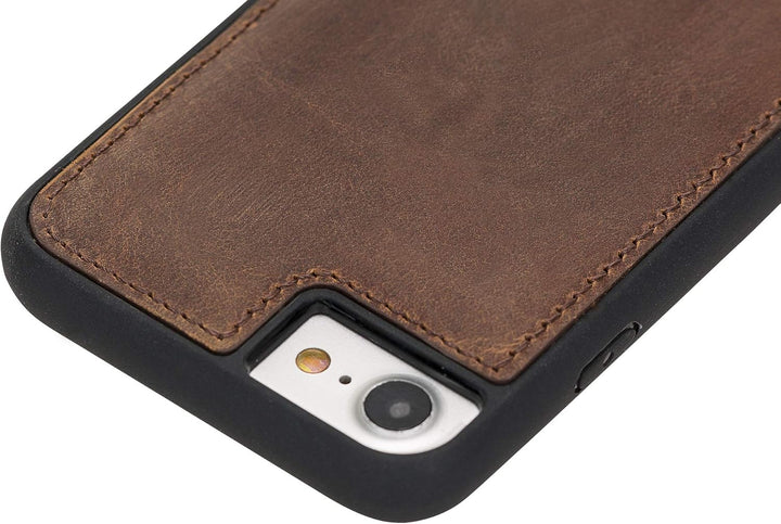 Solo Pelle iPhone SE (2020) & 7/8 Case Lederhülle Ledertasche Backcover Flex aus echtem Leder (Vinta