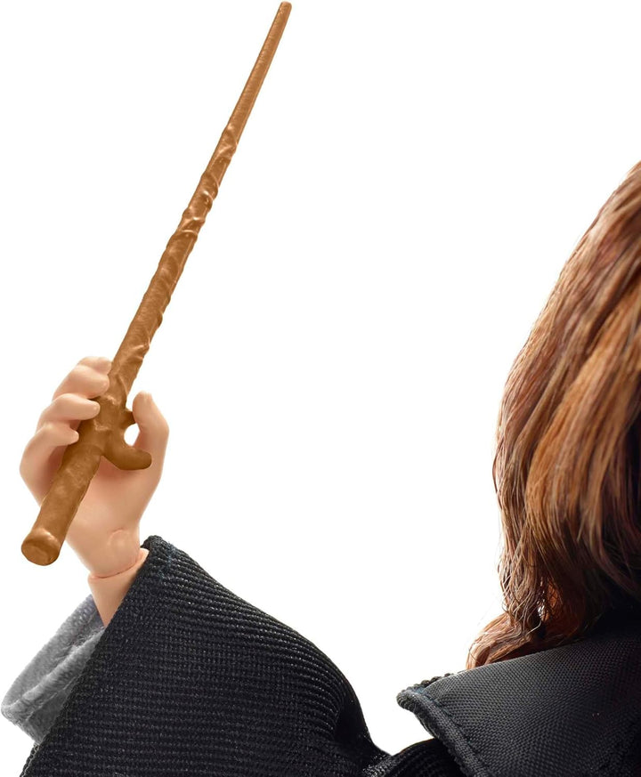 HARRY POTTER Hermine Granger - Hogwarts-Uniform, Gryffindor-Robe und personalisierter Zauberstab für