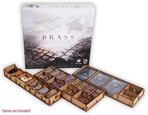 docsmagic.de Organizer Insert for Brass: Birmingham Box - Einsatz, Brass: Birmingham