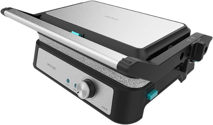 Cecotec Rock'n Grill 1500 Take&Clean Stone, 1500 W, RockStone-Beschichtung, abnehmbare und spülmasch