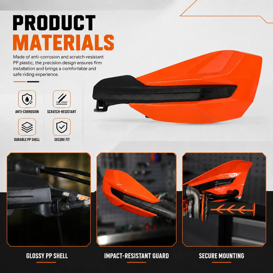 JFG RACING Handguards,Handguards Motorrad Handschutz Motorrad Universal Für 22mm 28mm Lenker SX SXF