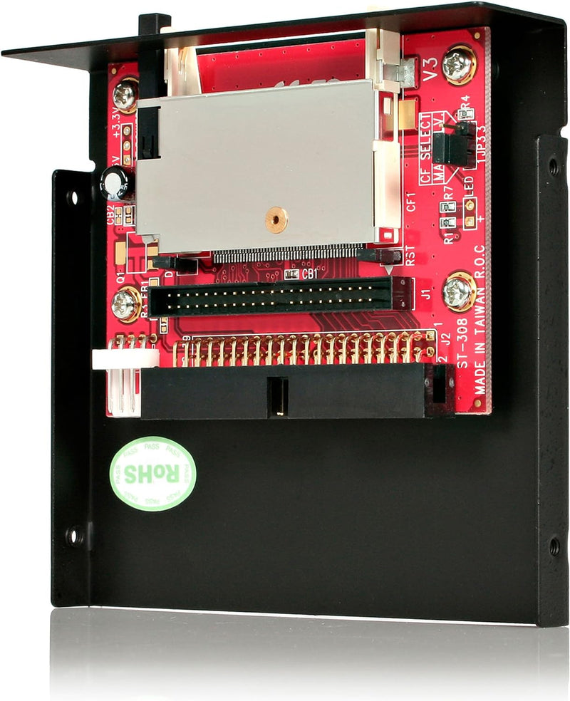 StarTech.com 3,5 Zoll Laufwerksschacht IDE auf CF SSD Kartenleser - CompactFlash - Solid State Drive