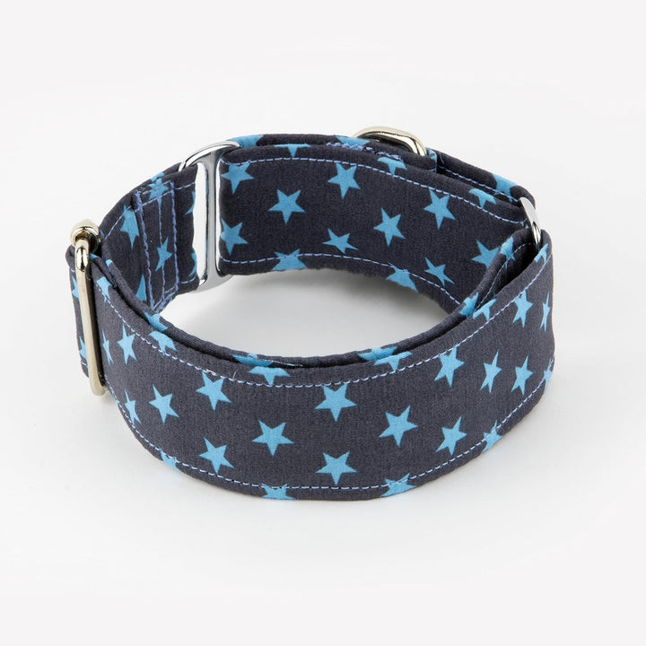 Galguita Amelie 0634438533368 Hundehalsband, Stern, L, blau blau L, blau L