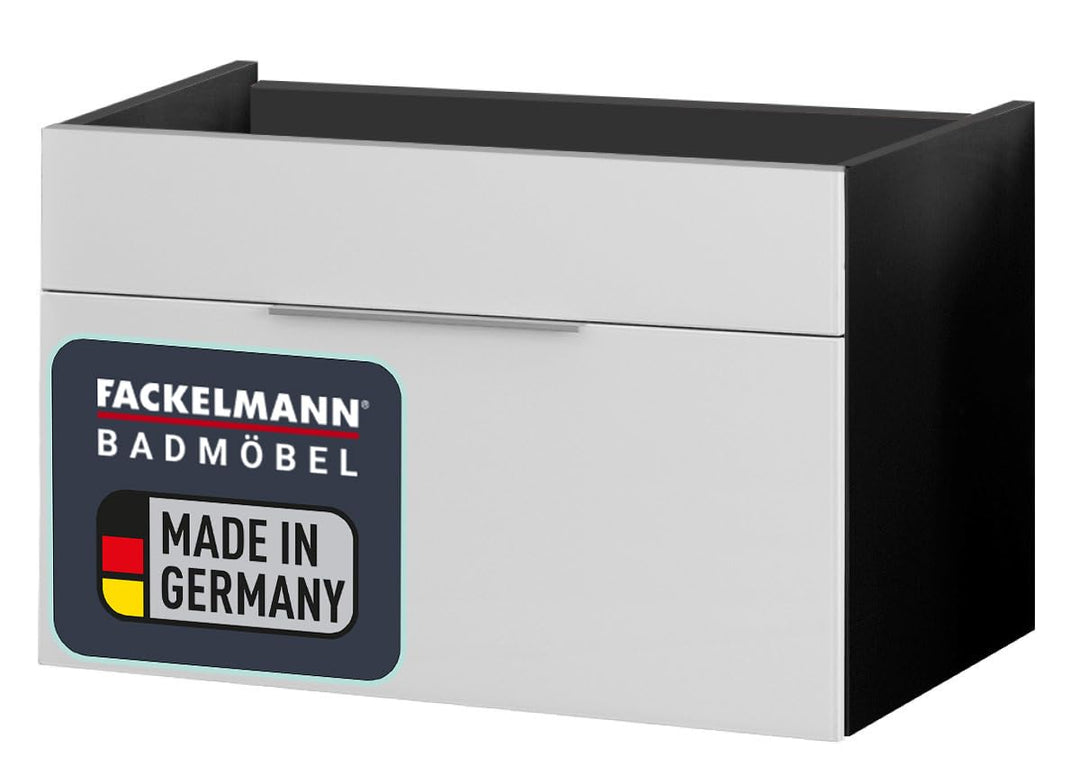 FACKELMANN Waschtischunterschrank KARA / Badschrank mit Soft-Close-System / Masse (B x H x T): ca. 8